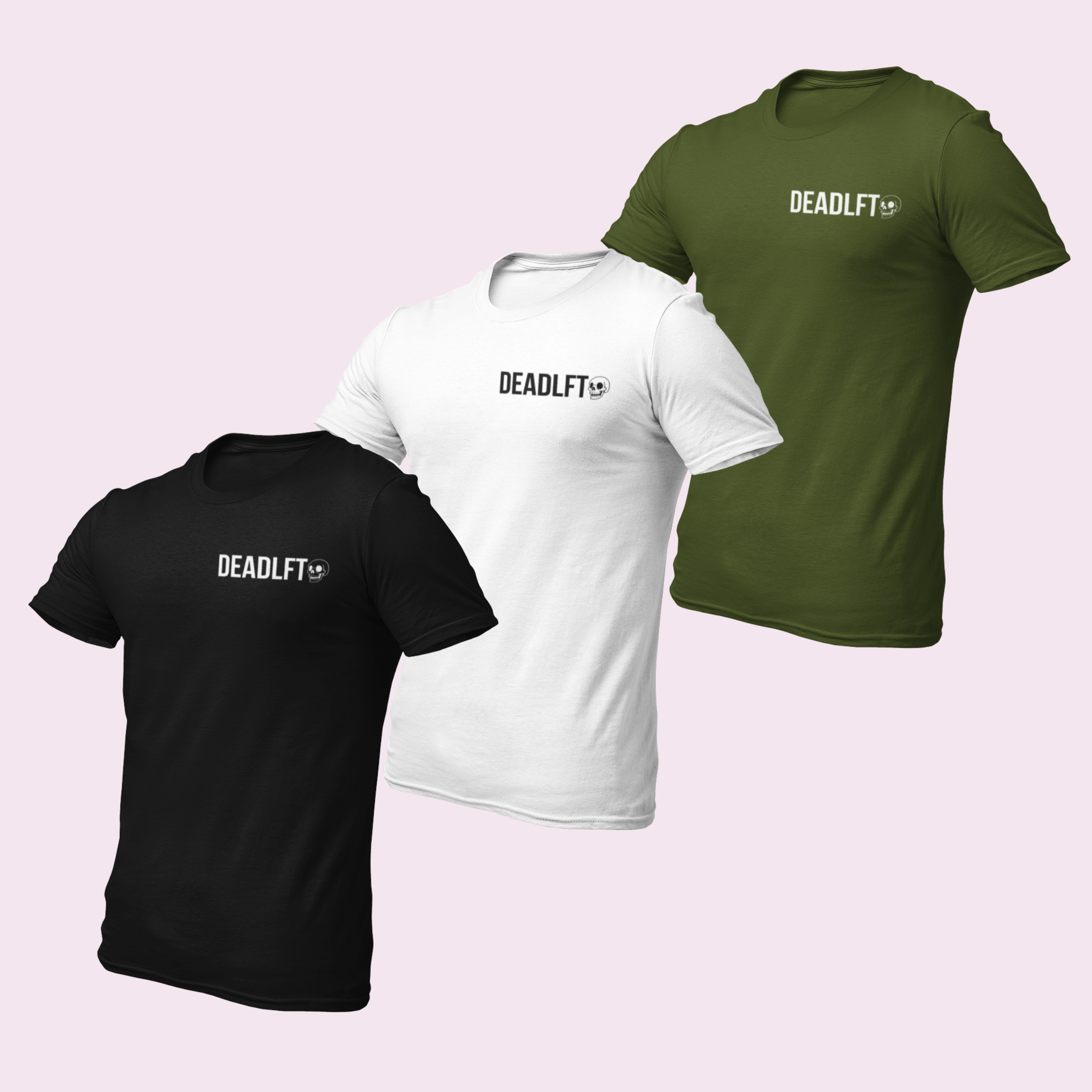 Classic DEADLFT Cotton Tee Triple Pack