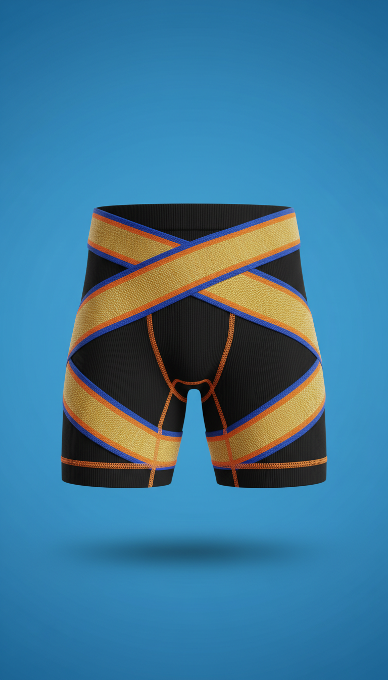 Reinforced Lifting Shorts with Compression Liner