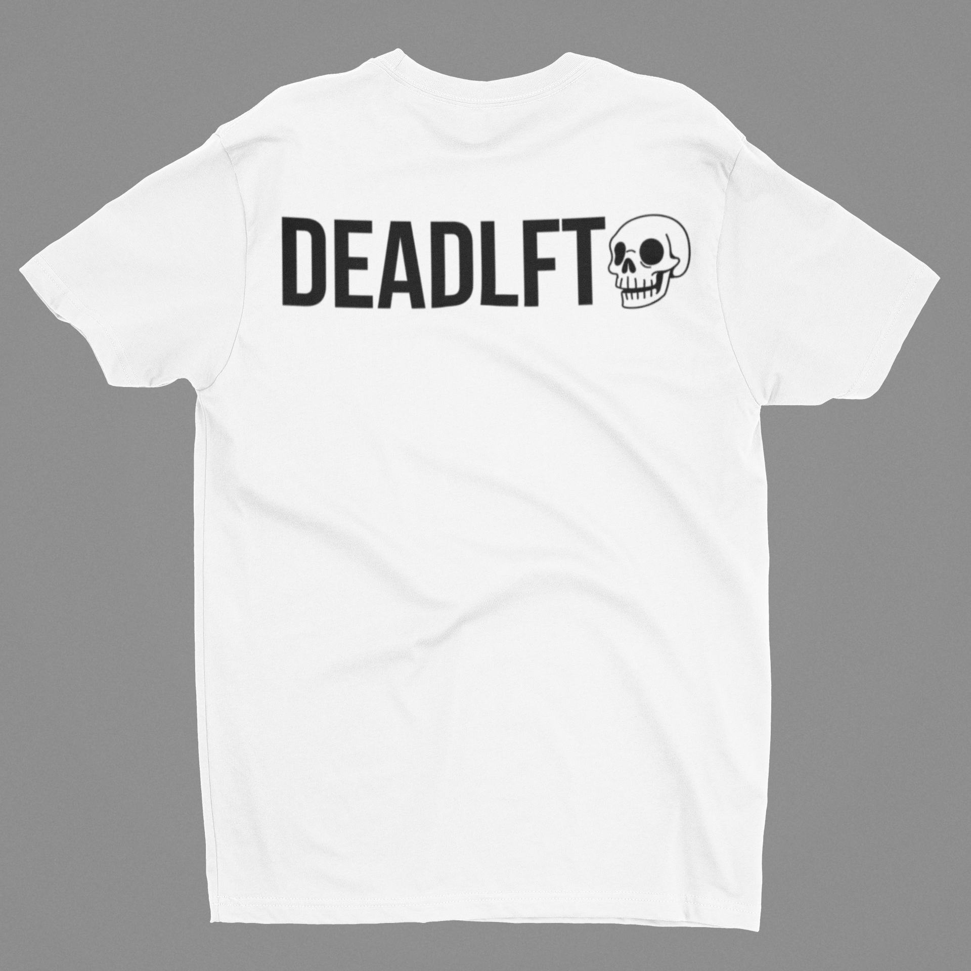 DEADLFT Back Logo Tee - White