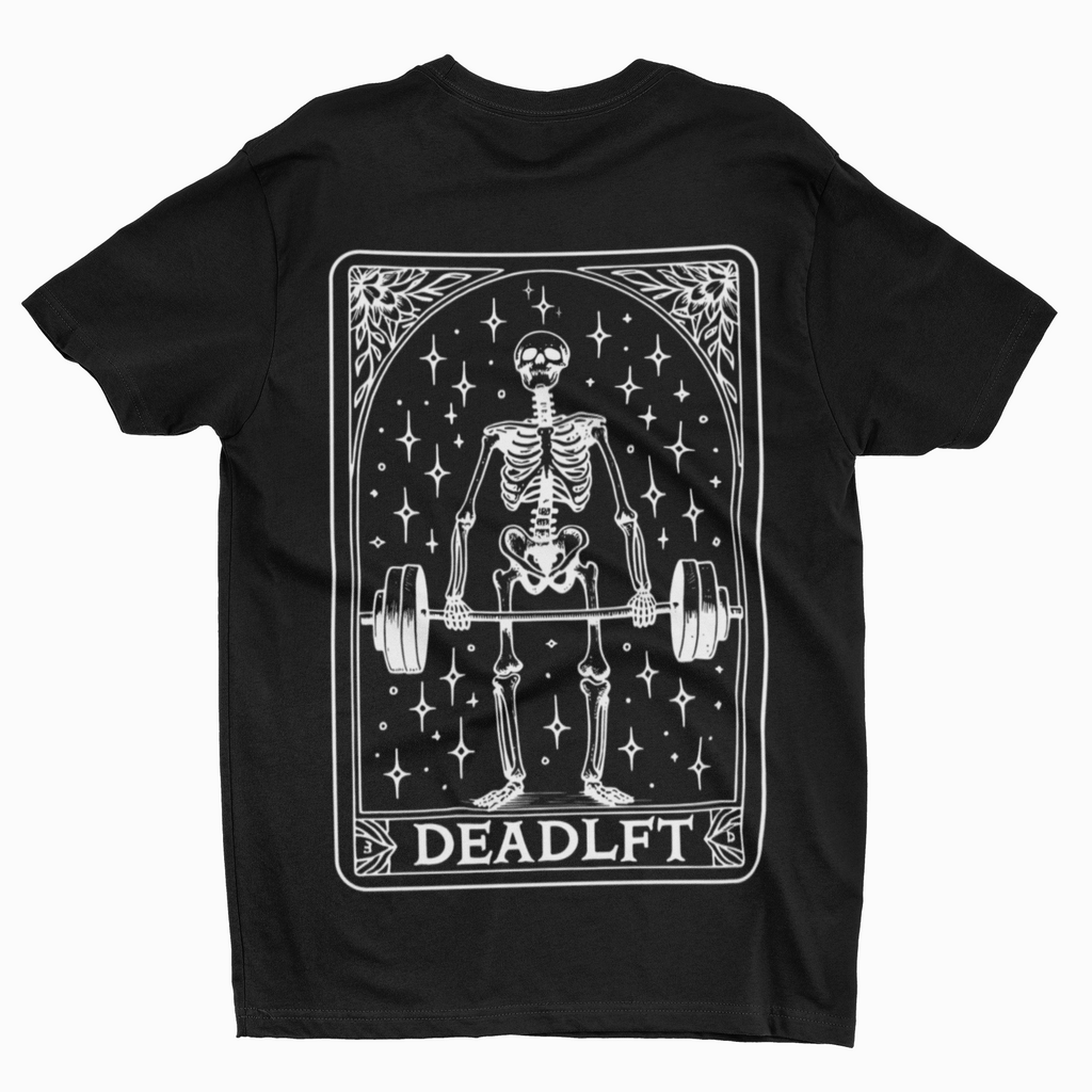 DEADLFT Skelly Tarot Cotton Tee - Black