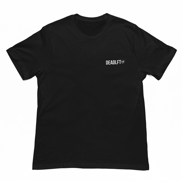 Classic DEADLFT Cotton Tee - Black