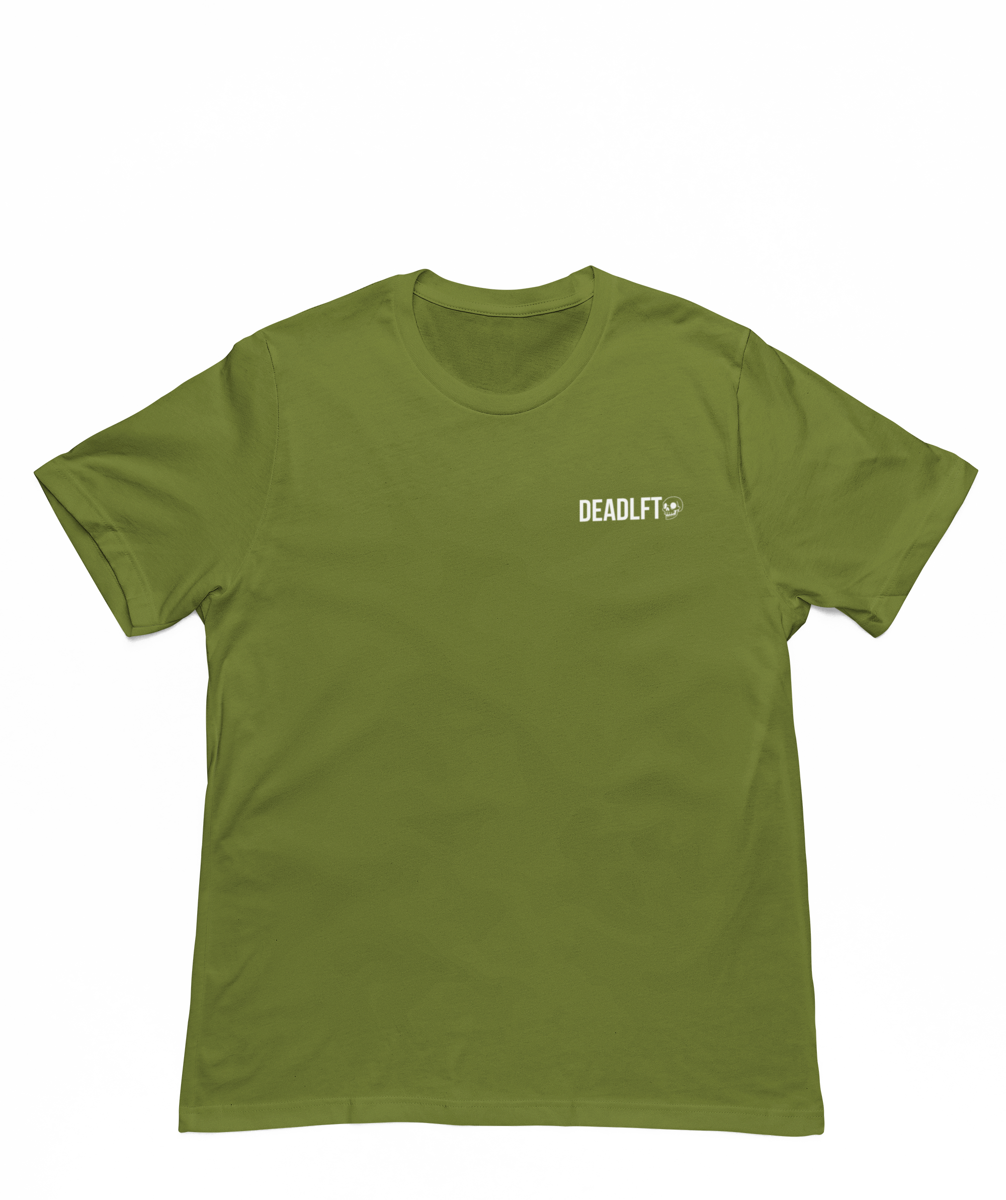 DEADLFT Skelly Tarot Cotton Tee - Military Green