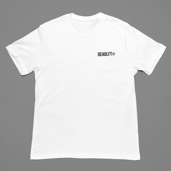 Classic DEADLFT Cotton Tee - White