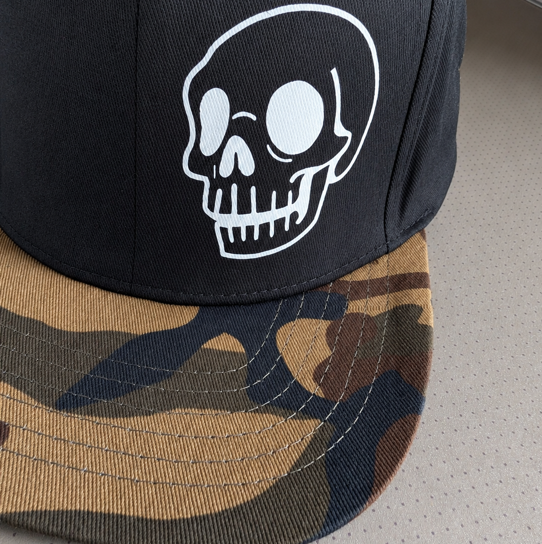 Camo Peak Cap