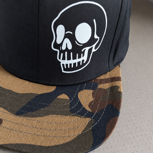 Camo Peak Cap